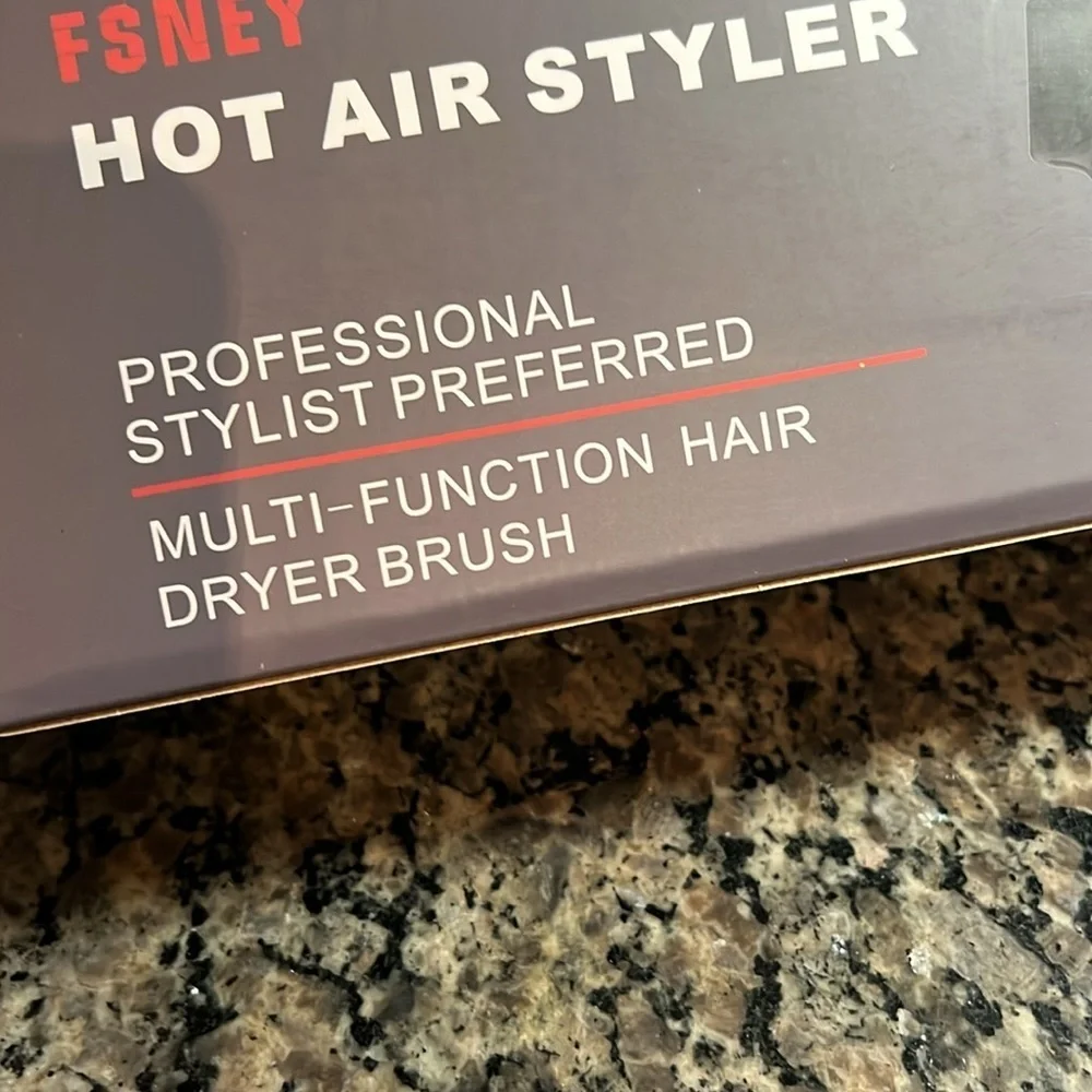 Fsney Hot Air Brush Styler NIB